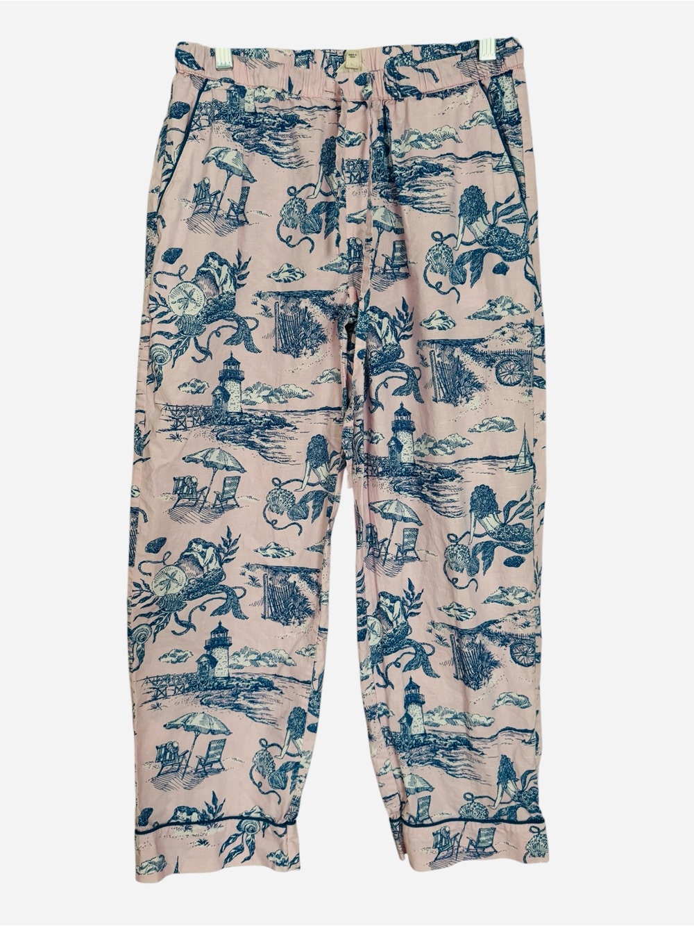 Printfresh Long PJ Set in Mermaid Toile - Picture 6 of 10